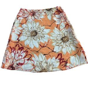 Geoffrey Beene Sport vintage floral skirt size 6